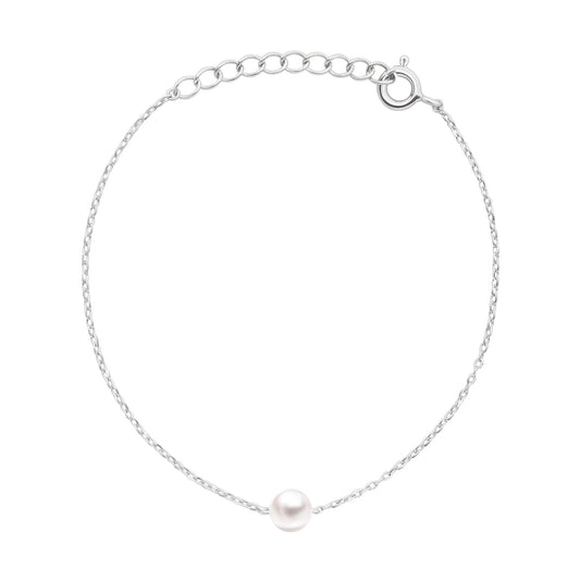 99元加購簡約珍珠純銀手鏈