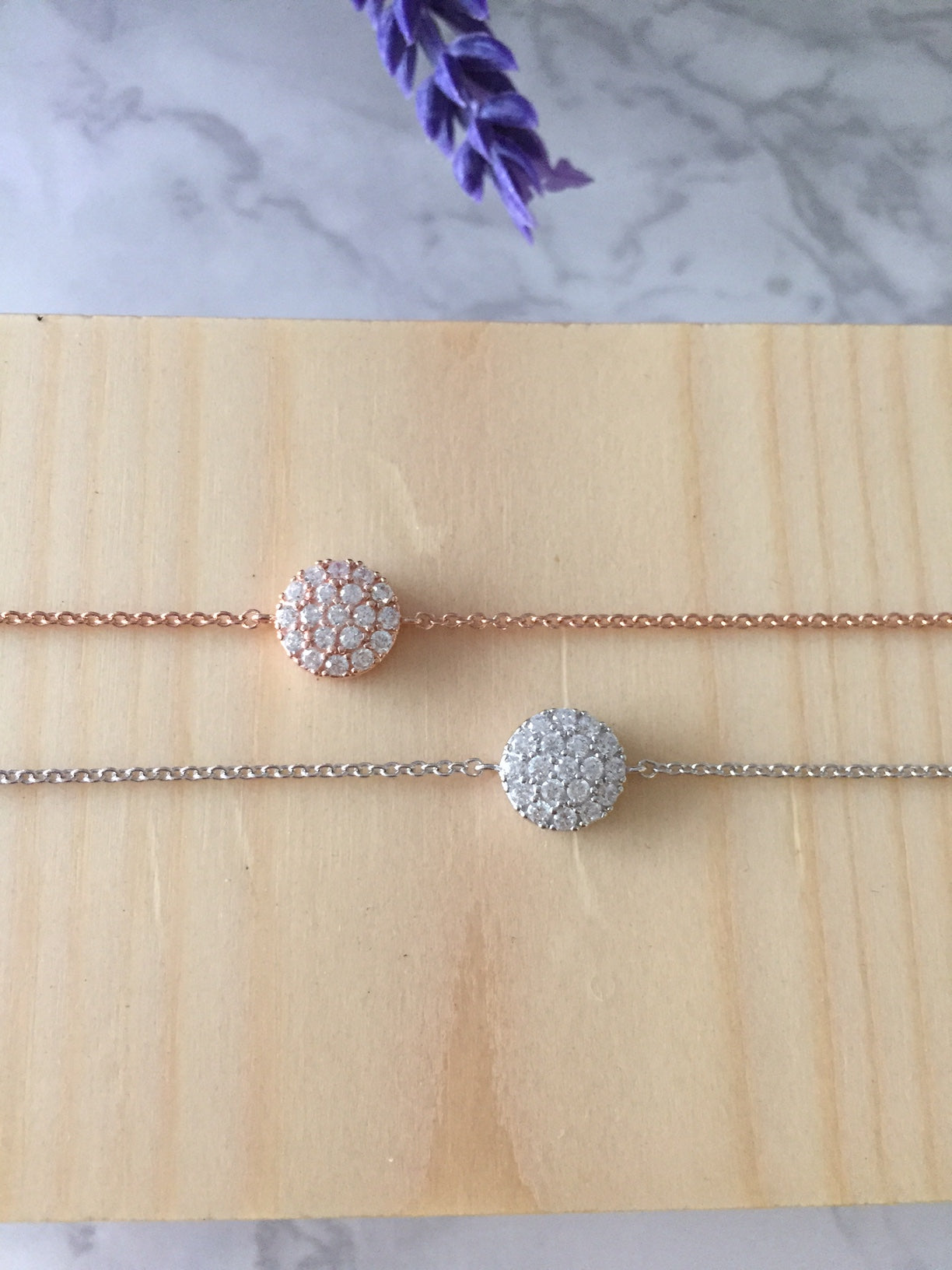 純銀滿天星手鏈