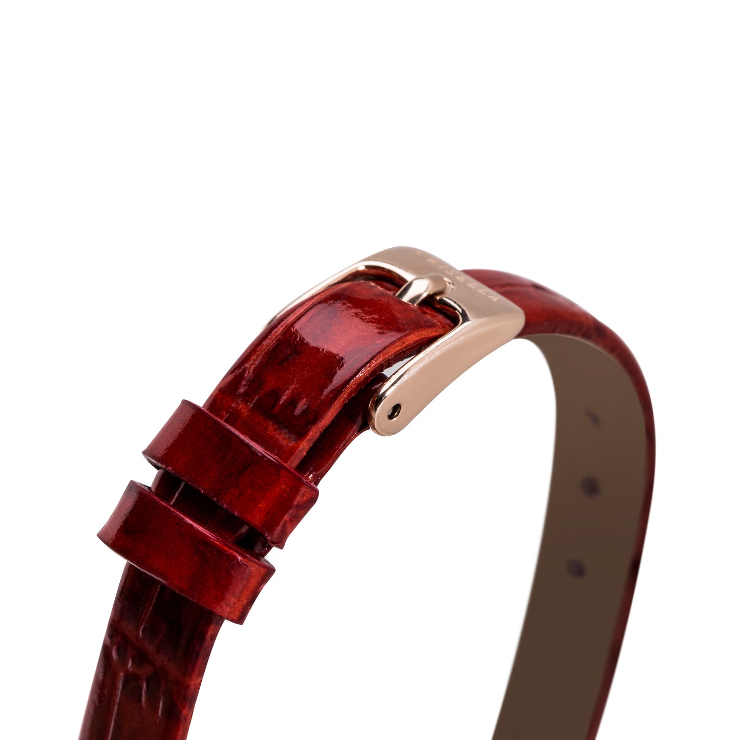 <transcy>Petite Leather Band Watch</transcy>