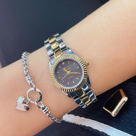 經典土豪小錶盤石英手錶