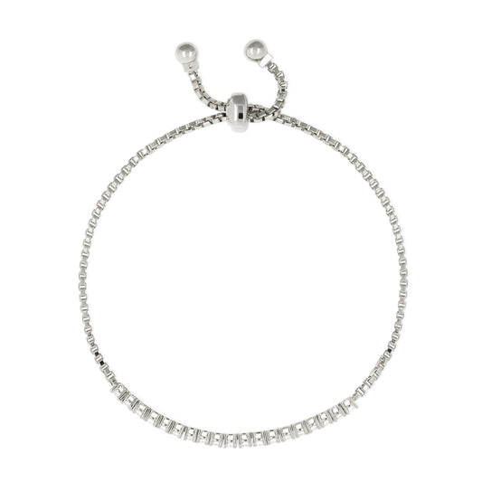 經典風格爪鑲滑扣手鍊