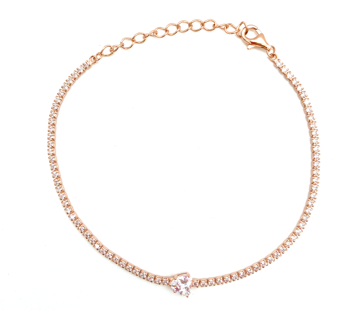 <transcy>Crystal Heart Bracelet</transcy>