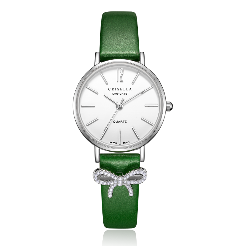 <transcy>“Accessorize Me” Elegant Ladies Leather Watch</transcy>