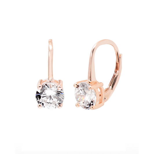 99元加購首飾輕奢鋯石鑲嵌U型耳環