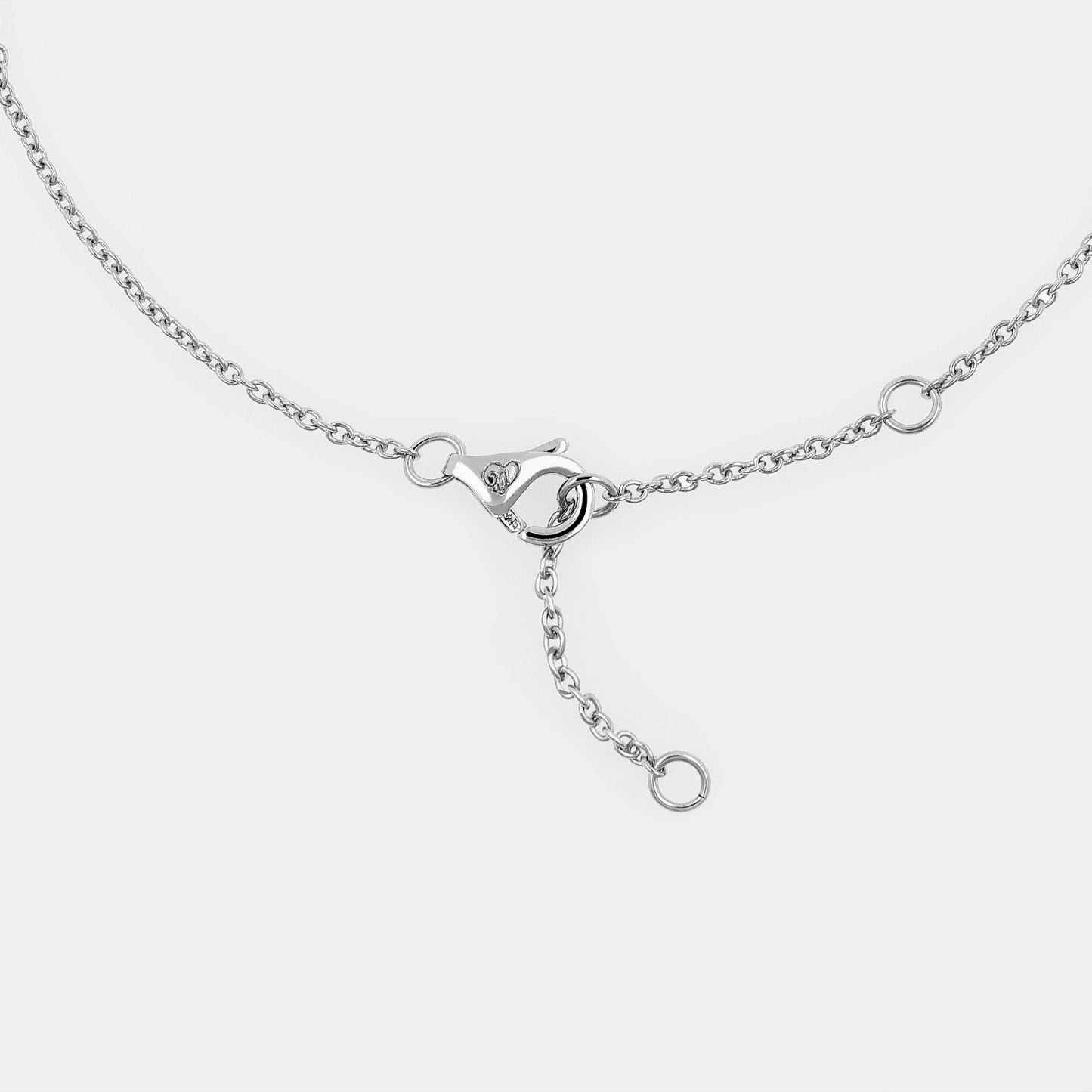 “LOVE” 純銀鑲鋯石手鏈