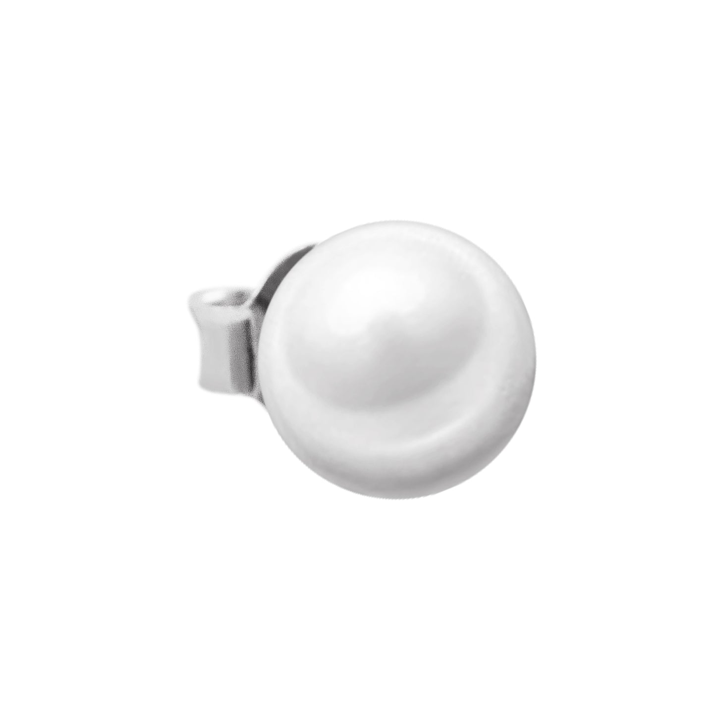 <transcy>Pearl Stud Earrings</transcy>