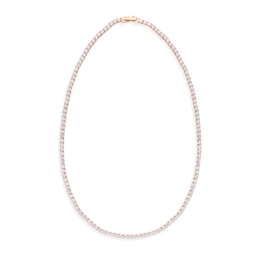 閃爍鑲鋯石永恆項鏈