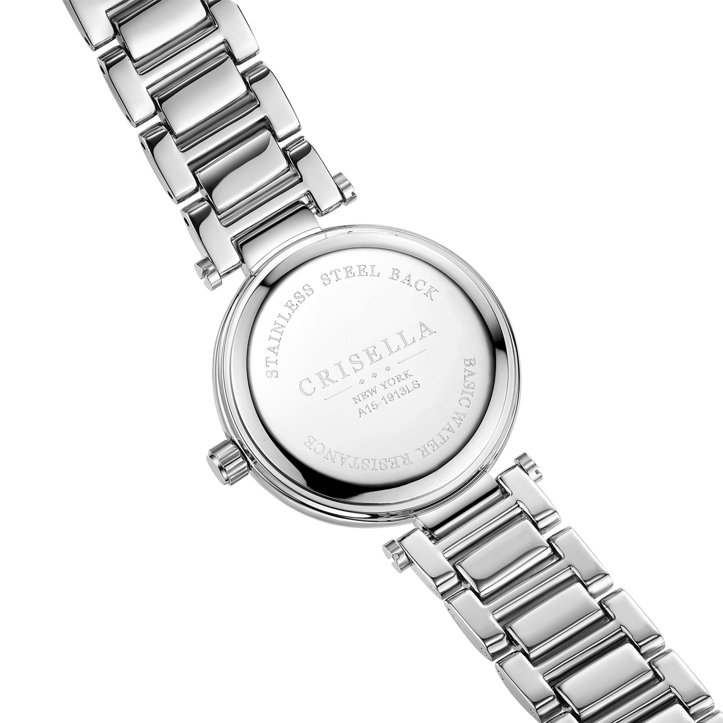 <transcy>Elegant Metal Strap Watch with Crystals</transcy>