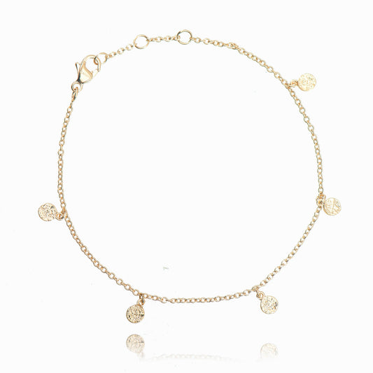 Round Pearl Rose Gold Bracelet