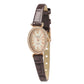 <transcy>Mini Oval Leather Strap Watch</transcy>
