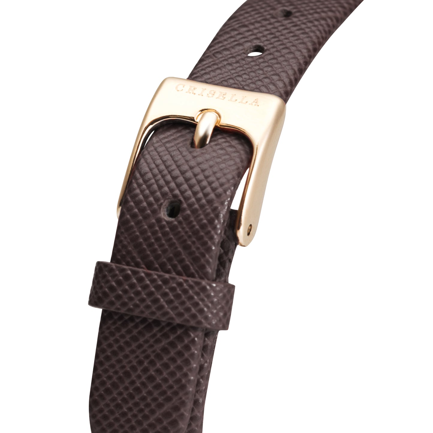 <transcy>Elegant Crystal Leather Watch</transcy>