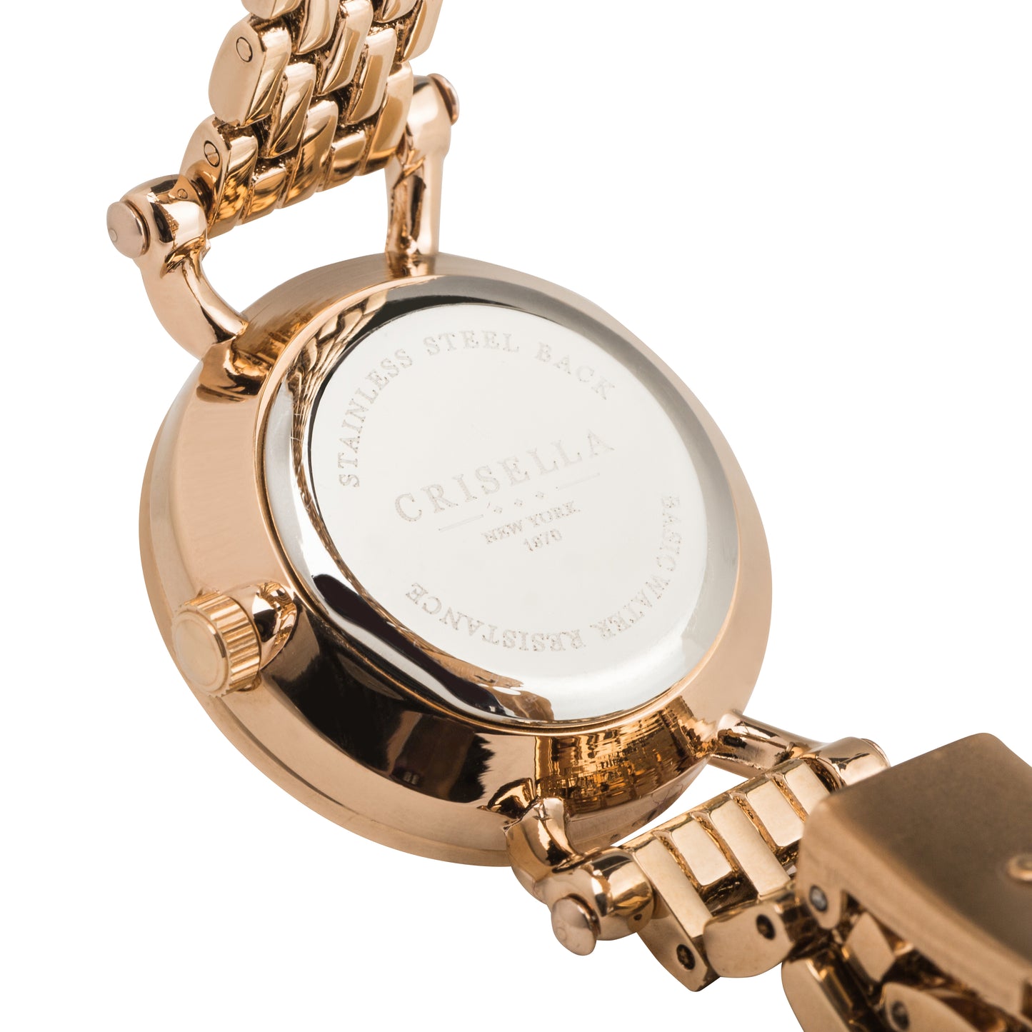 雅緻小巧鋯石金屬石英手錶