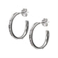 <tc>C&CO Lettering Sterling Silver Earrings</tc>