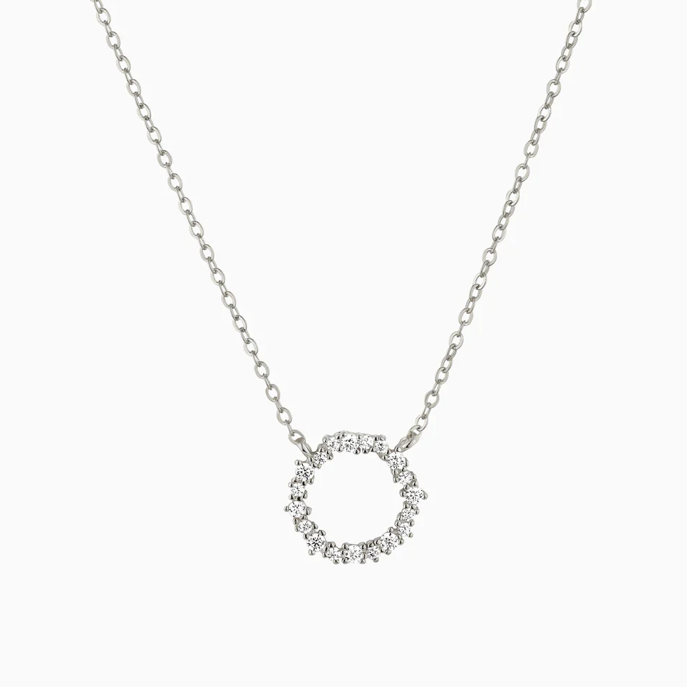 Crystal Round Corolla Necklace